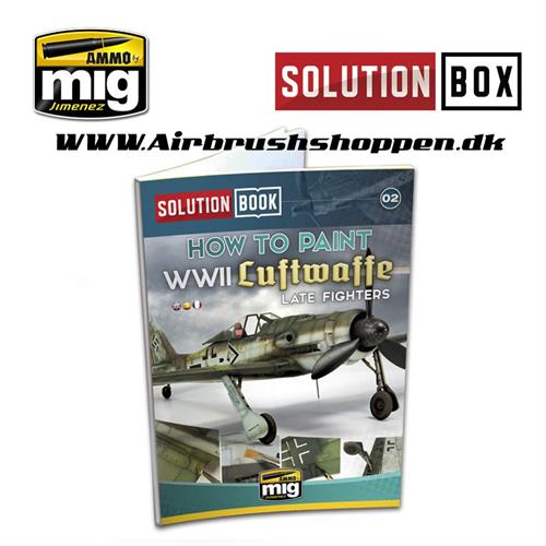  AMIG 6502 WWII LUFTWAFFE LATE FIGHTERS SOLUTION BOOK (Multilingual)
